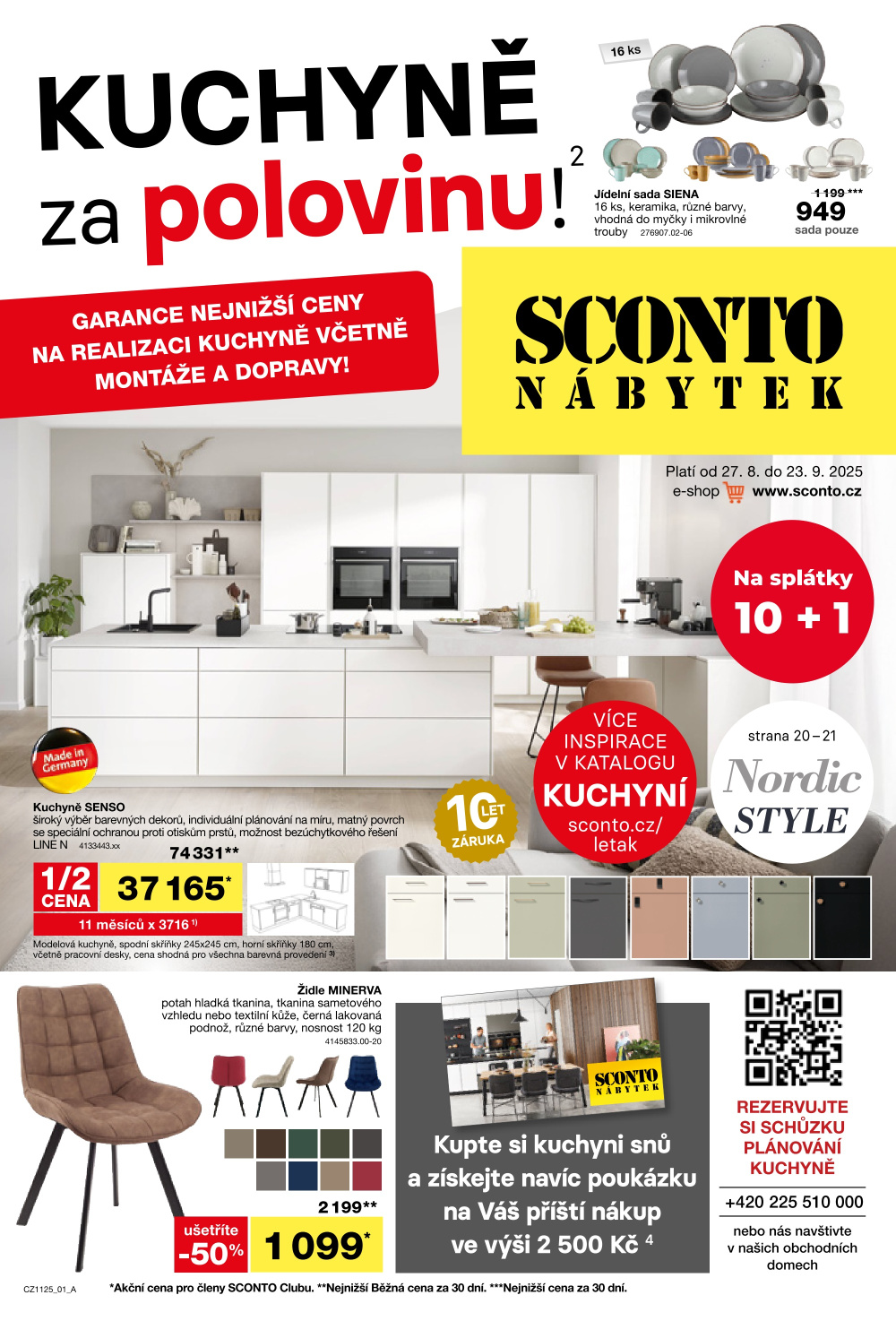 Leták SCONTO Nábytek leták - strana 1