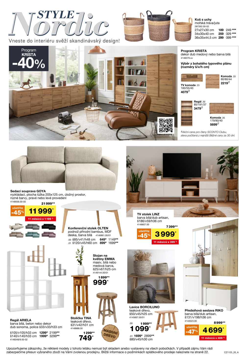 Leták SCONTO Nábytek leták - strana 20