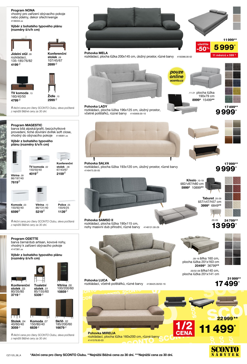 Leták SCONTO Nábytek leták - strana 9