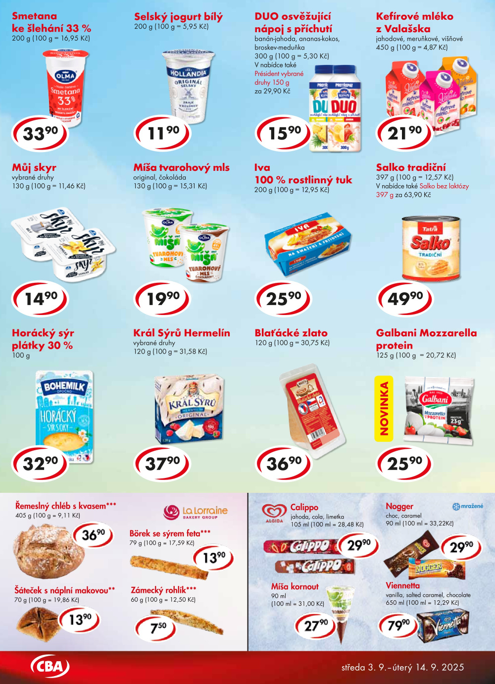Leták CBA Potraviny leták - strana 2