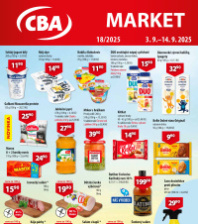 Akční leták CBA Market 