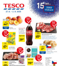 Akční leták Tesco hypermarket 