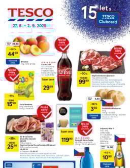 Tesco hypermarket leták