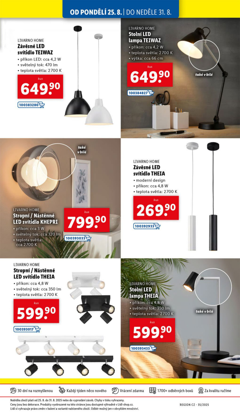 Leták Lidl leták - Nabídka spotřebního zboží - strana 13