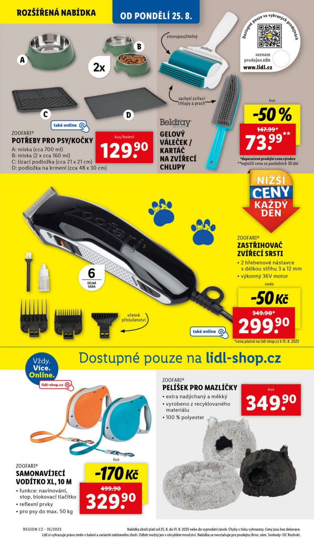 Leták Lidl leták - Nabídka spotřebního zboží - strana 16