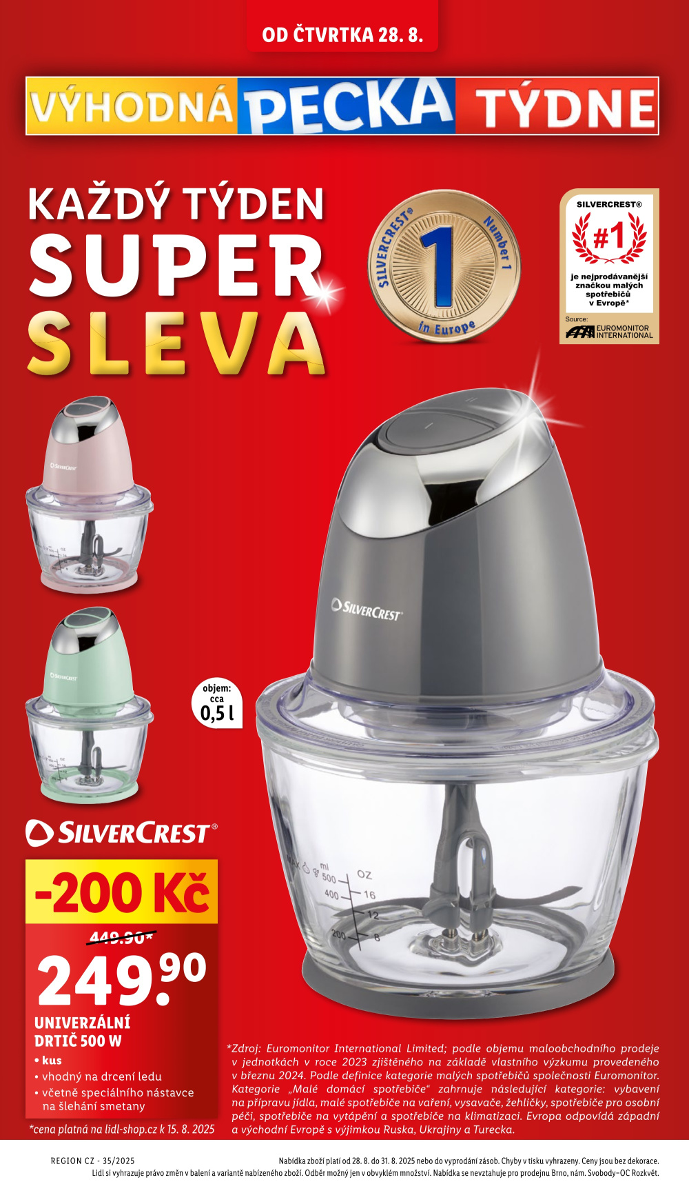 Leták Lidl leták - Nabídka spotřebního zboží - strana 22