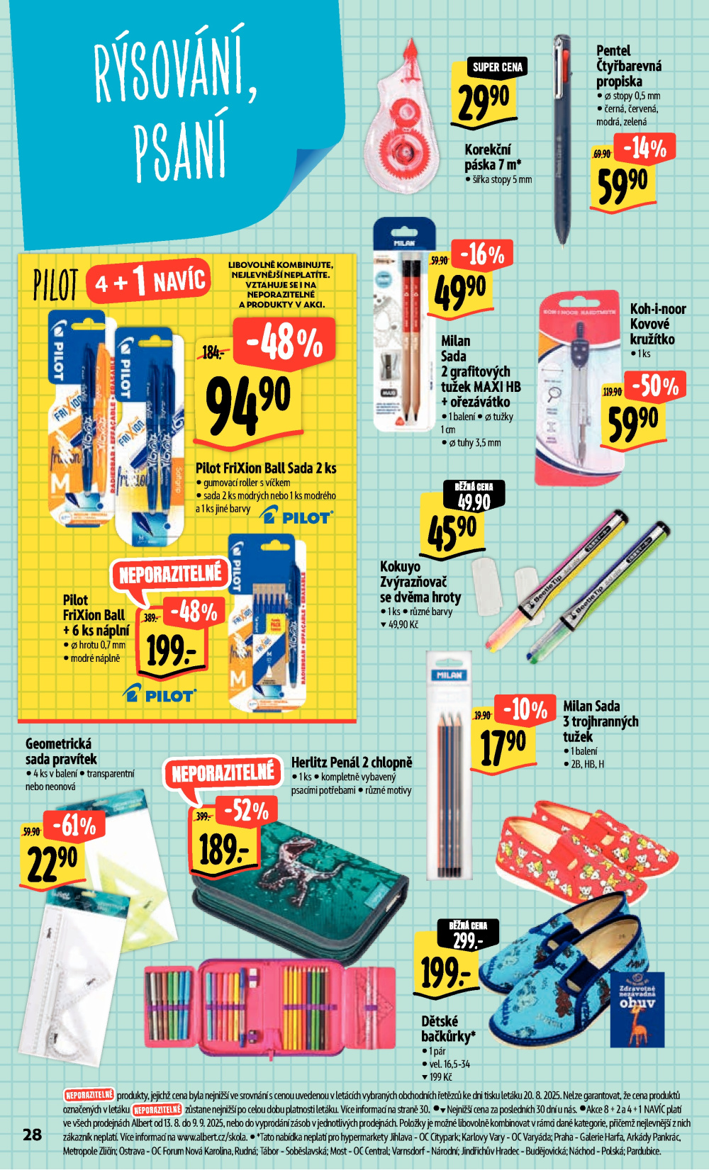 Leták Albert Hypermarket leták - strana 36