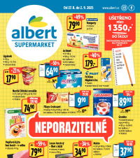 Akční leták Albert Supermarket 