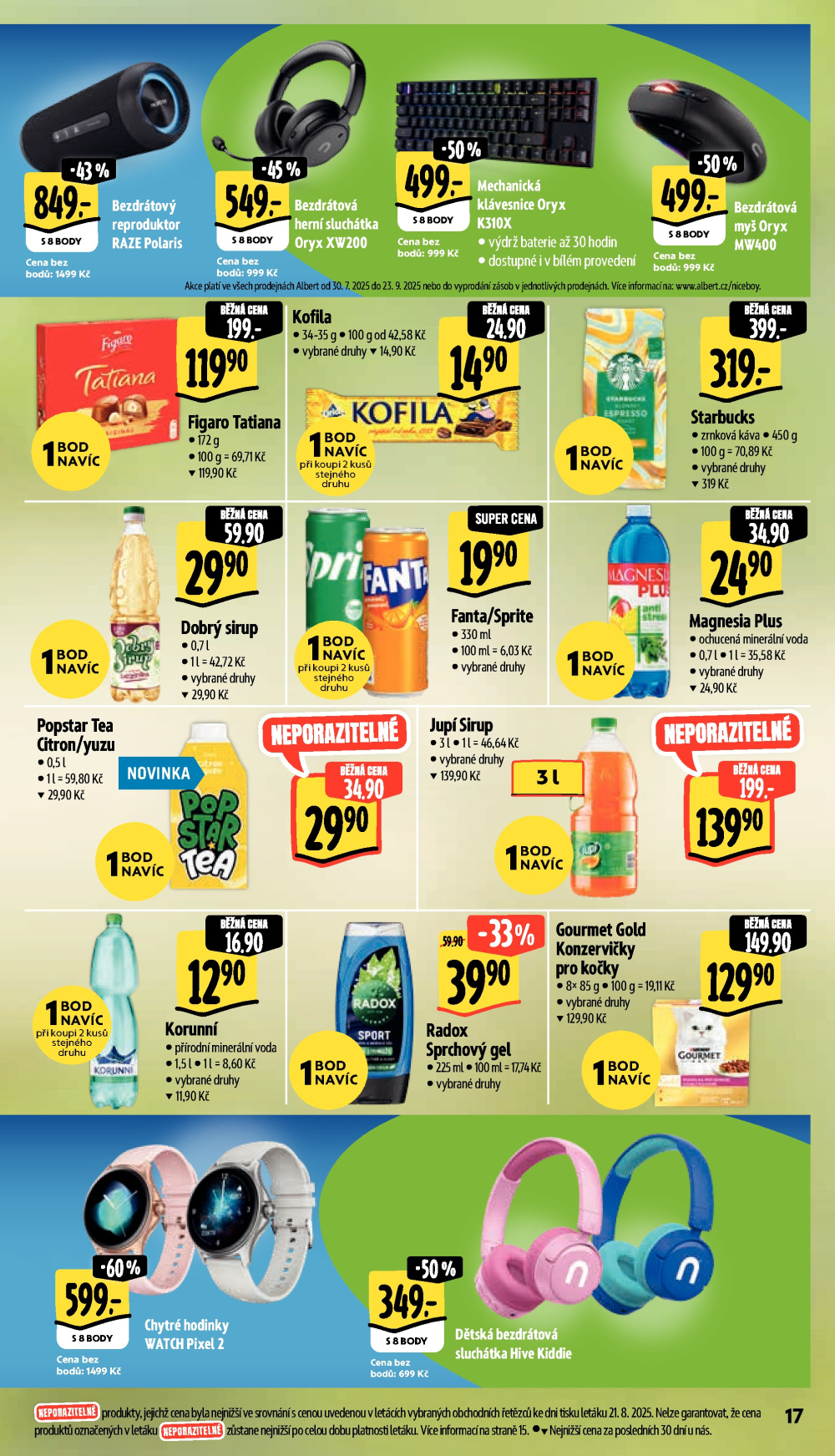 Leták Albert Supermarket leták - strana 25