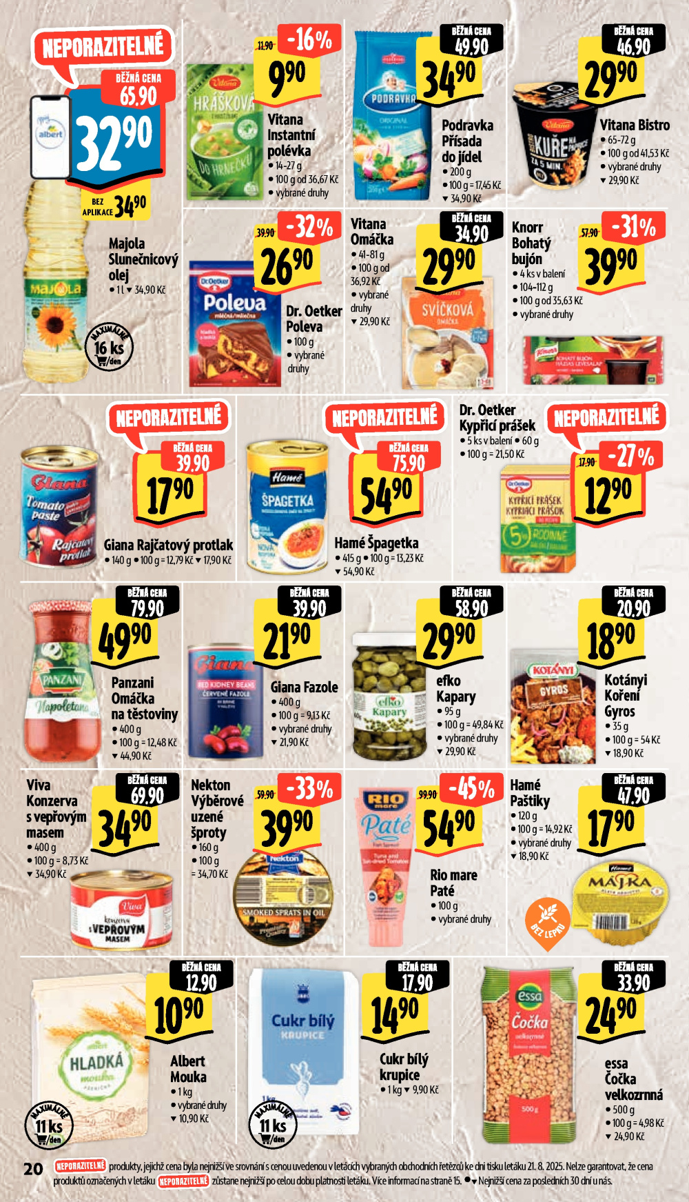 Leták Albert Supermarket leták - strana 28