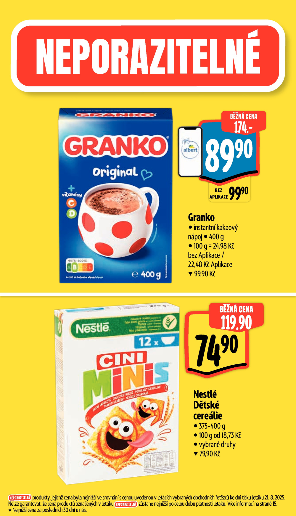 Leták Albert Supermarket leták - strana 4