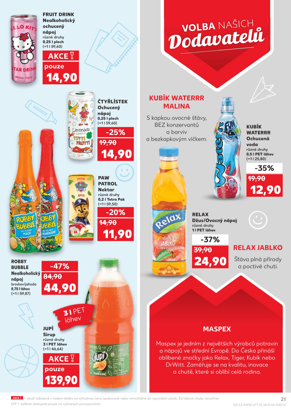 Leták Kaufland leták Hradec Králové - strana 21