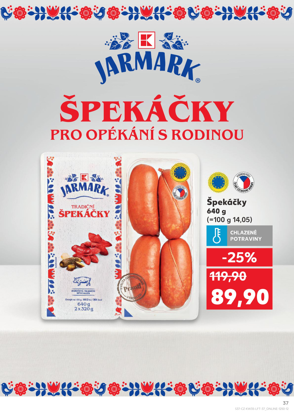 Leták Kaufland leták Hradec Králové - strana 37