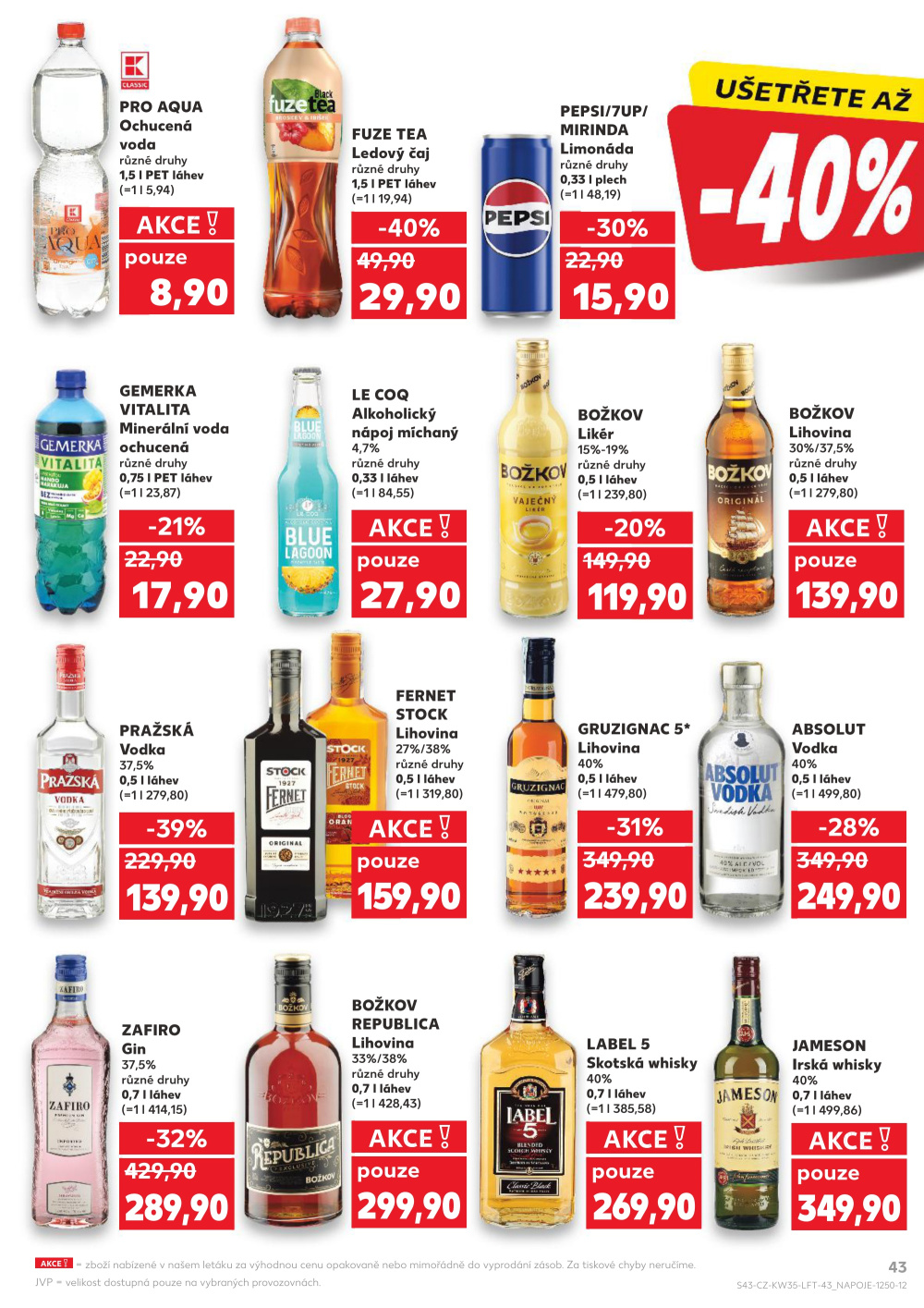 Leták Kaufland leták Hradec Králové - strana 43