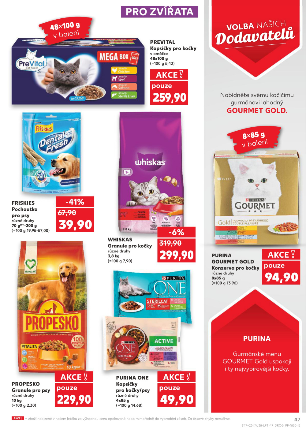 Leták Kaufland leták Hradec Králové - strana 47