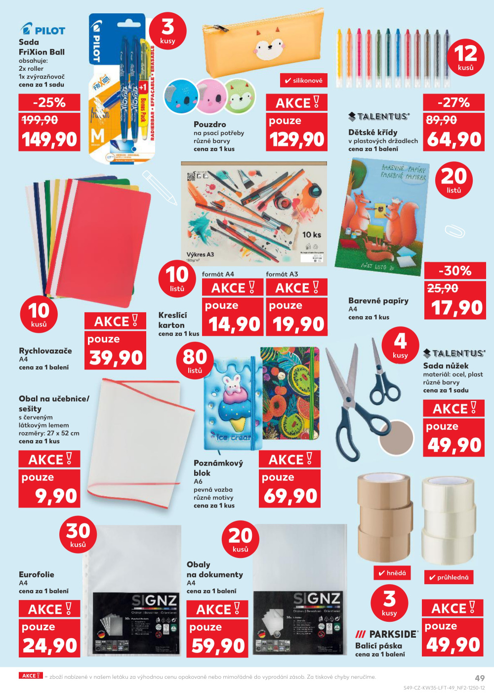 Leták Kaufland leták Hradec Králové - strana 49