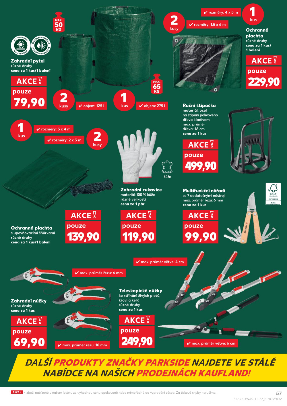 Leták Kaufland leták Hradec Králové - strana 57
