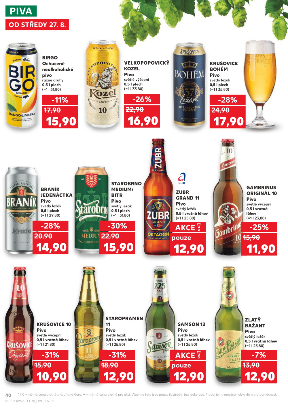 Leták Kaufland leták Nymburk - strana 40