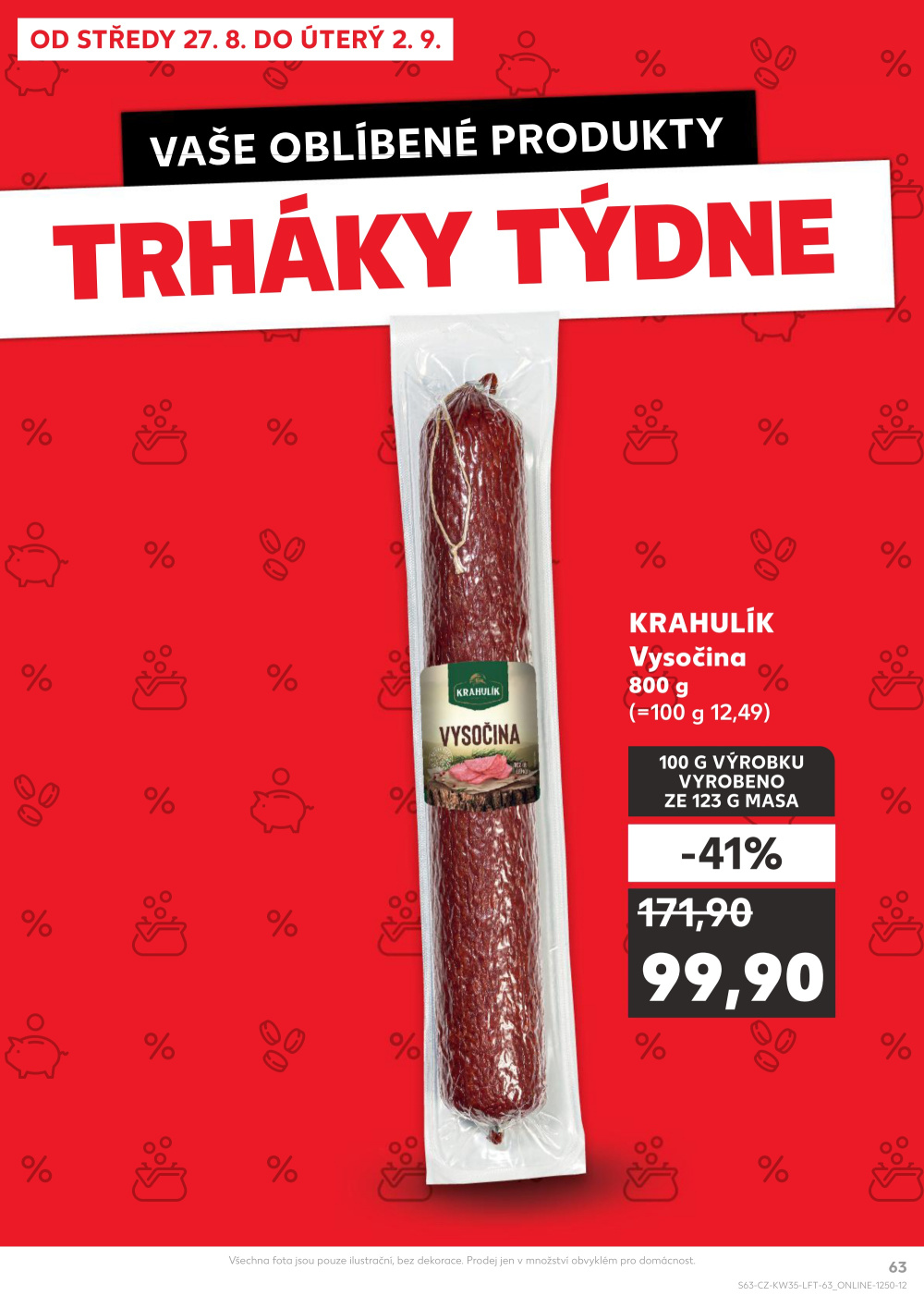 Leták Kaufland leták Nymburk - strana 63