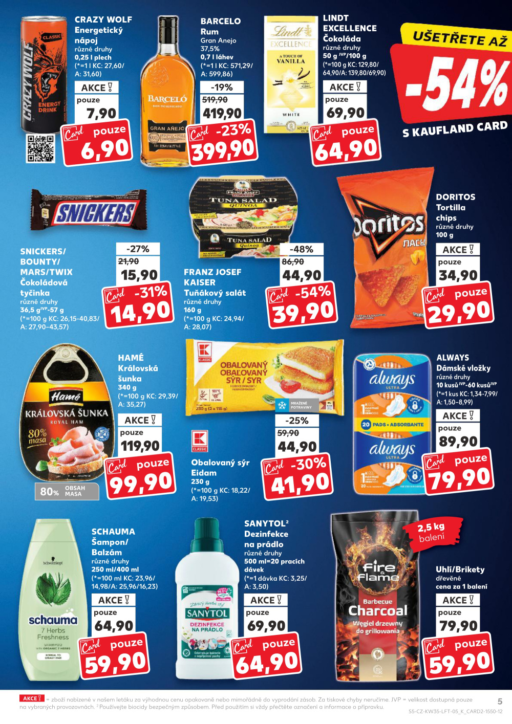 Leták Kaufland leták Praha 8 - Libeň - strana 5