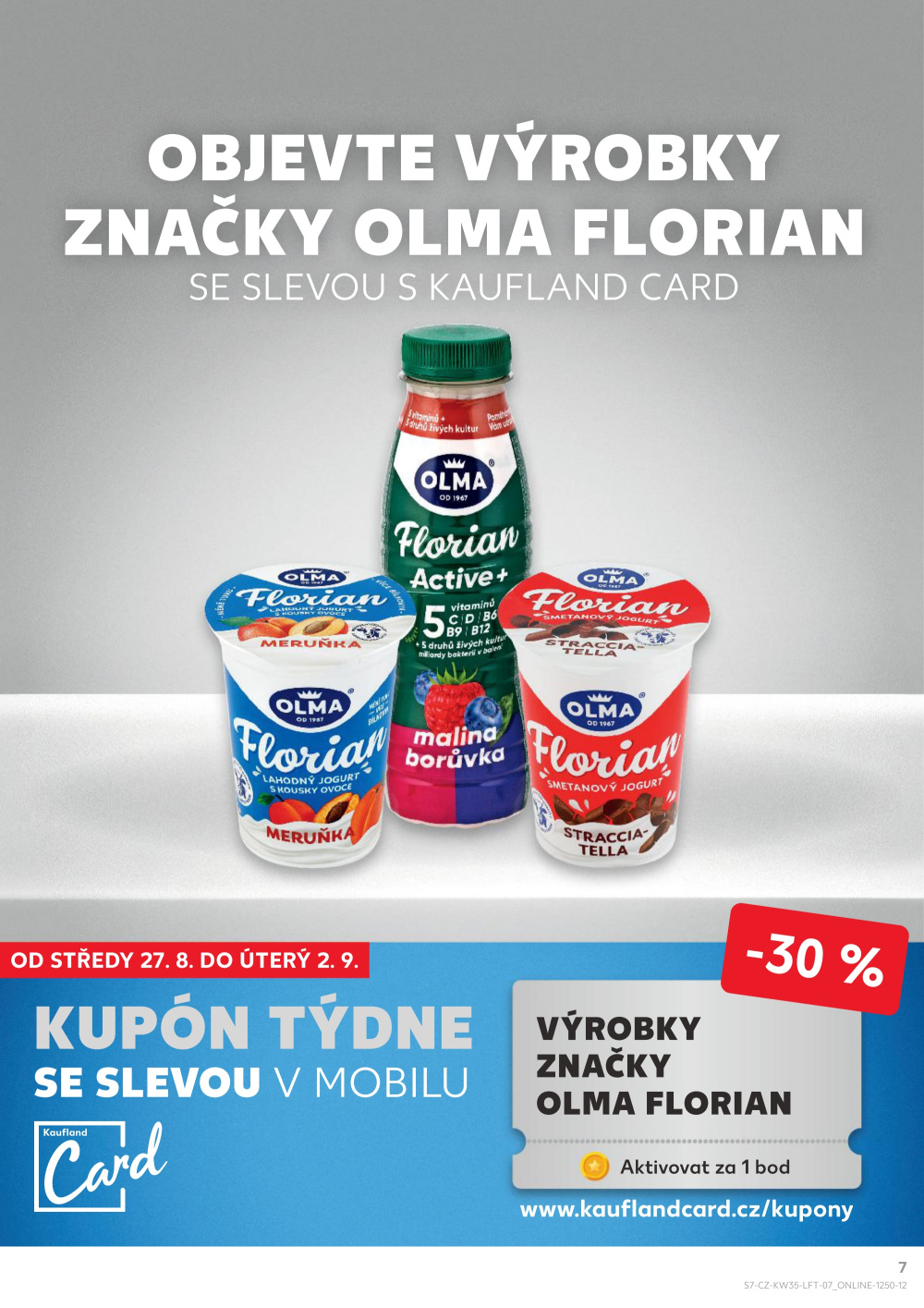 Leták Kaufland leták Praha 9 - Hloubětín - strana 7