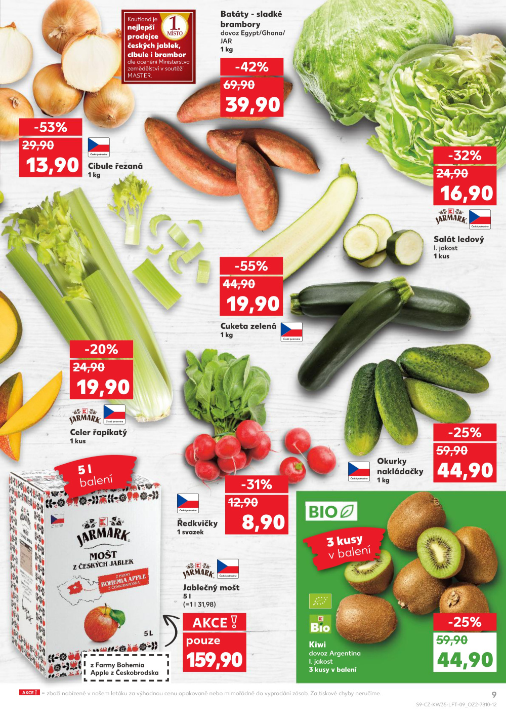 Leták Kaufland leták Praha 9 - Hloubětín - strana 9