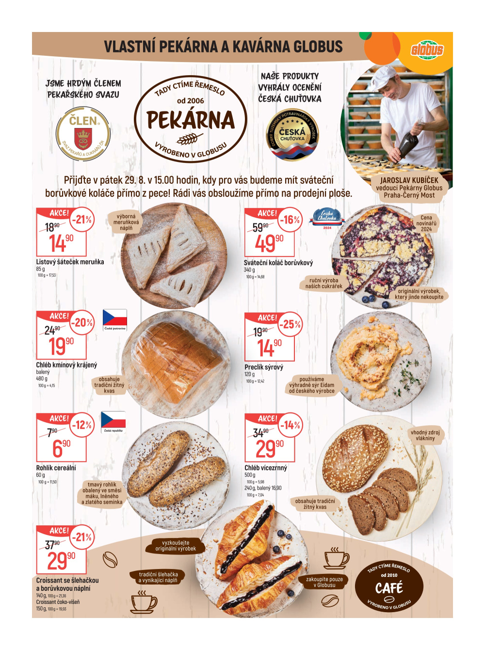 Leták Globus leták Praha - Černý Most - strana 6