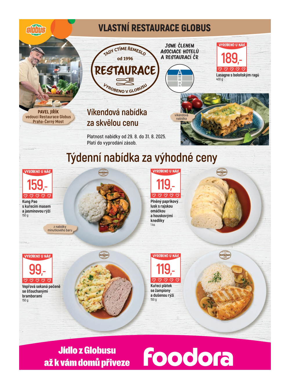 Leták Globus leták Praha - Černý Most - strana 7