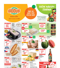Akční leták Globus  Praha - Zličín