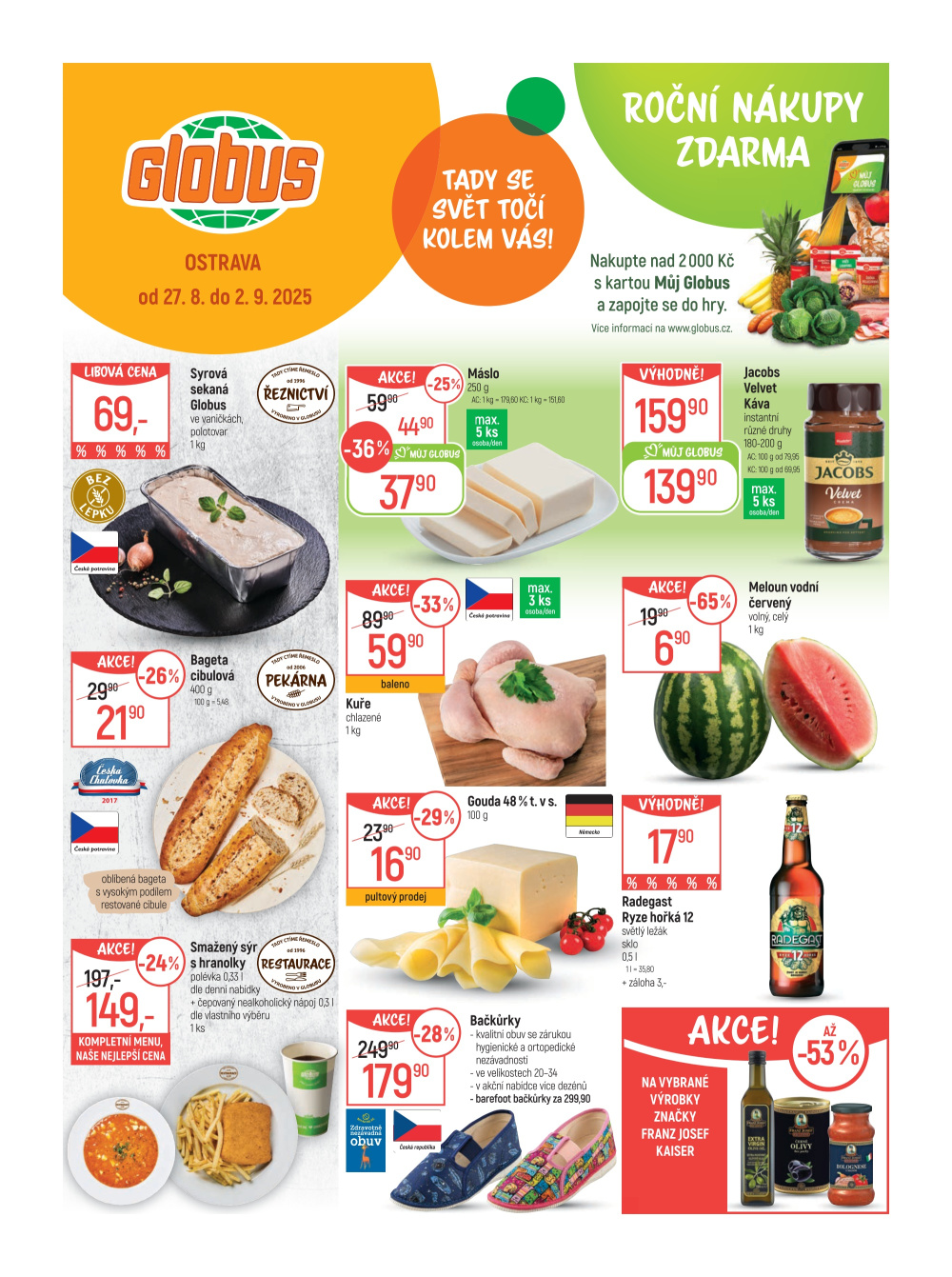 Leták Globus leták Ostrava - strana 1