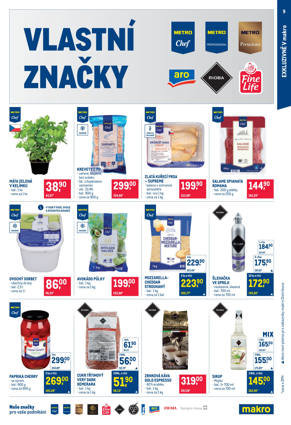 Leták Makro leták - Potraviny - strana 9