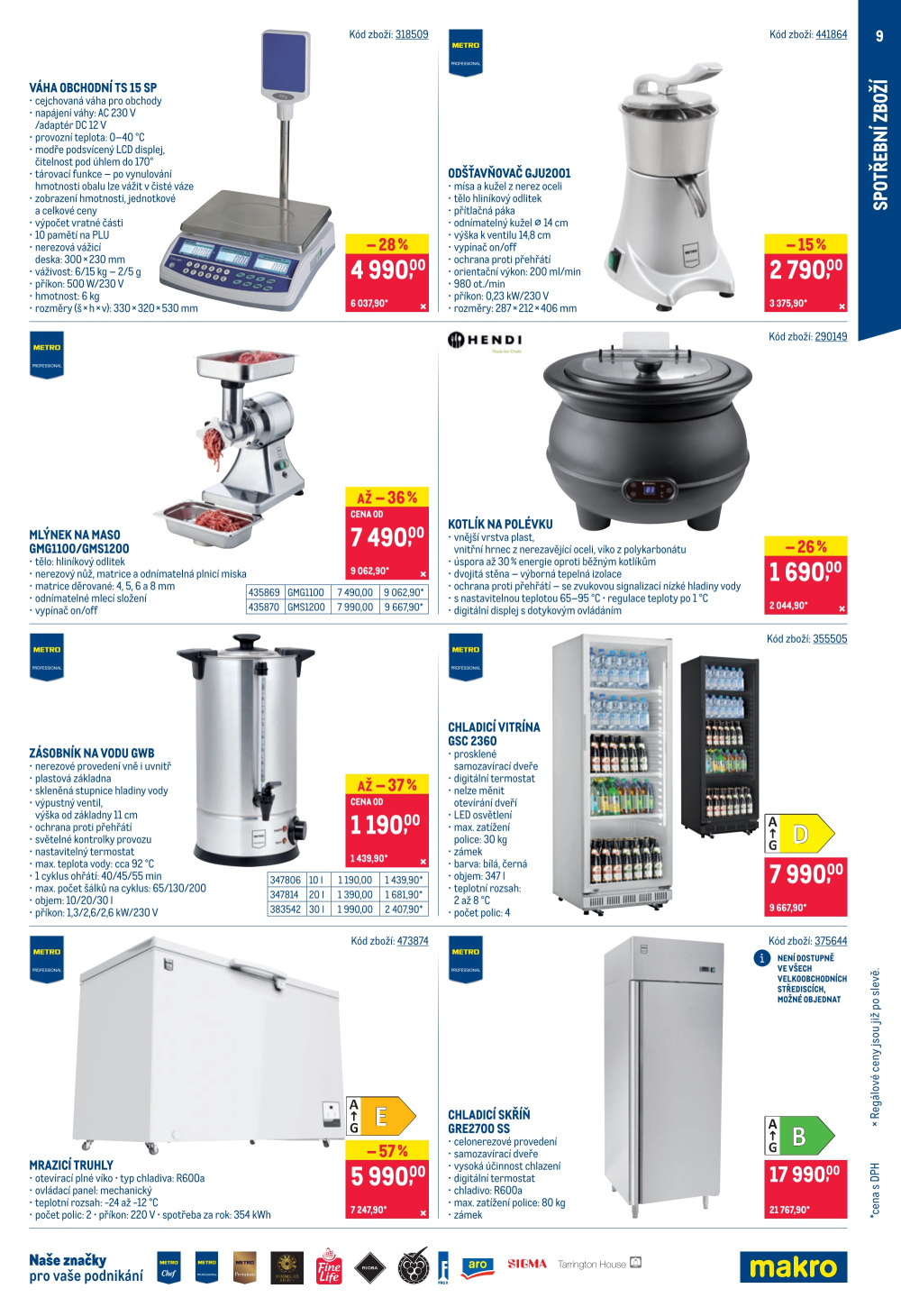 Leták Makro leták - Spotřební zboží - strana 9