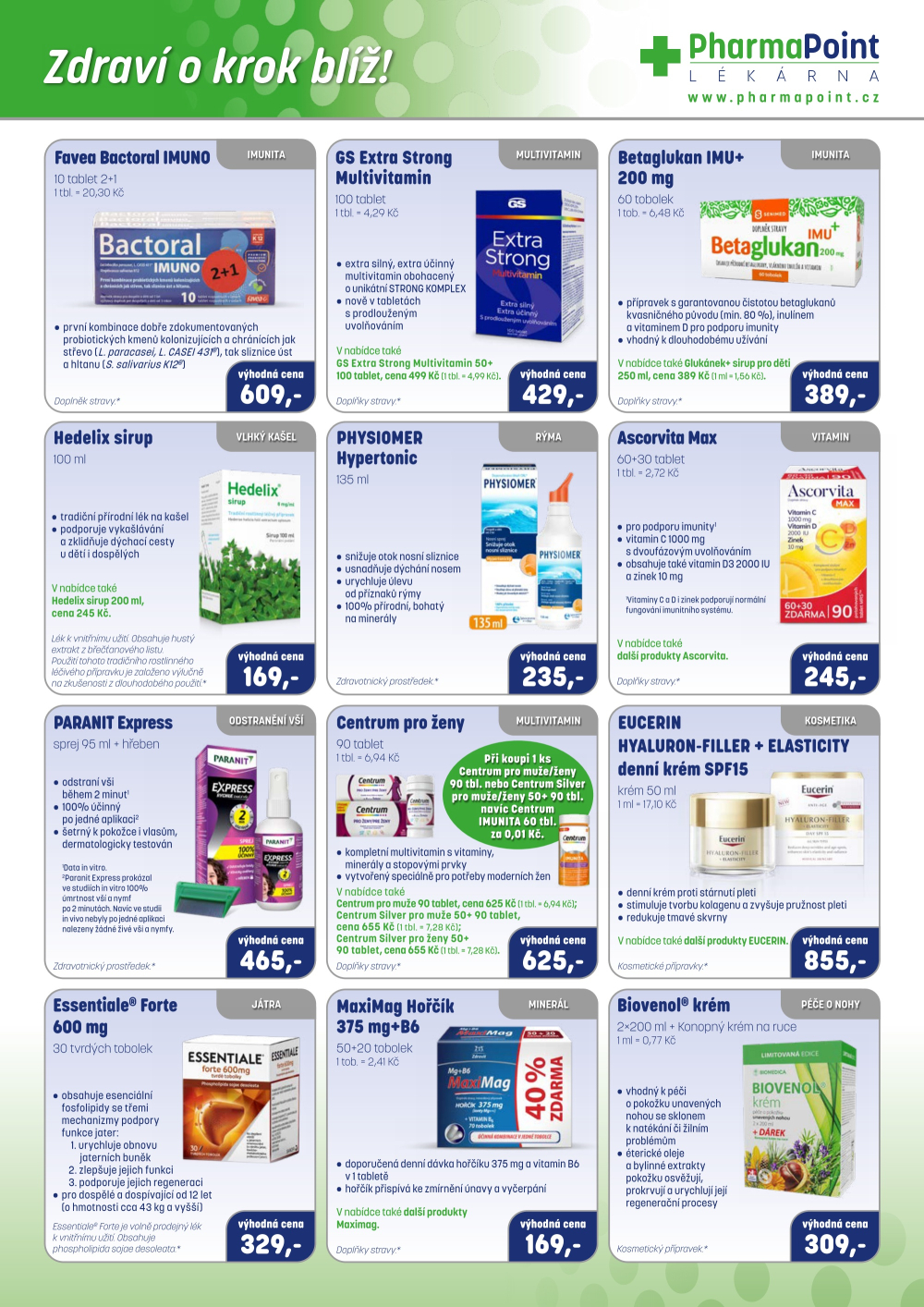 Leták PharmaPoint leták B - strana 3