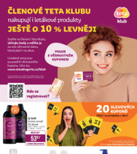 Akční leták Teta drogerie - Teta klub