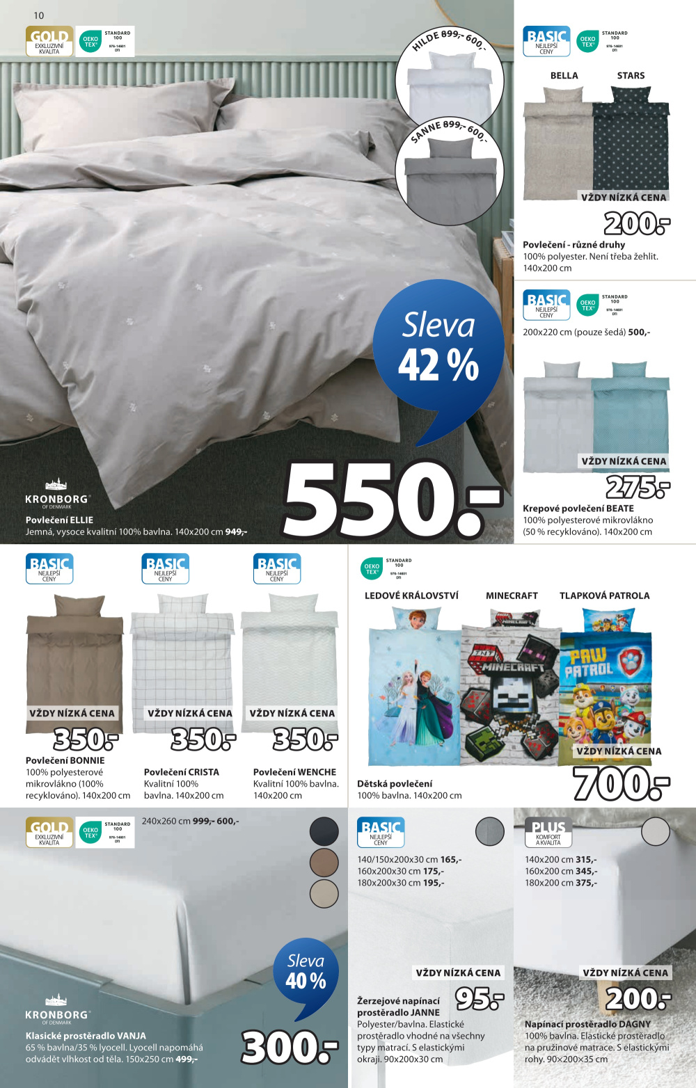 Leták Jysk leták - Skvělá nabídka pro domácnost - strana 11