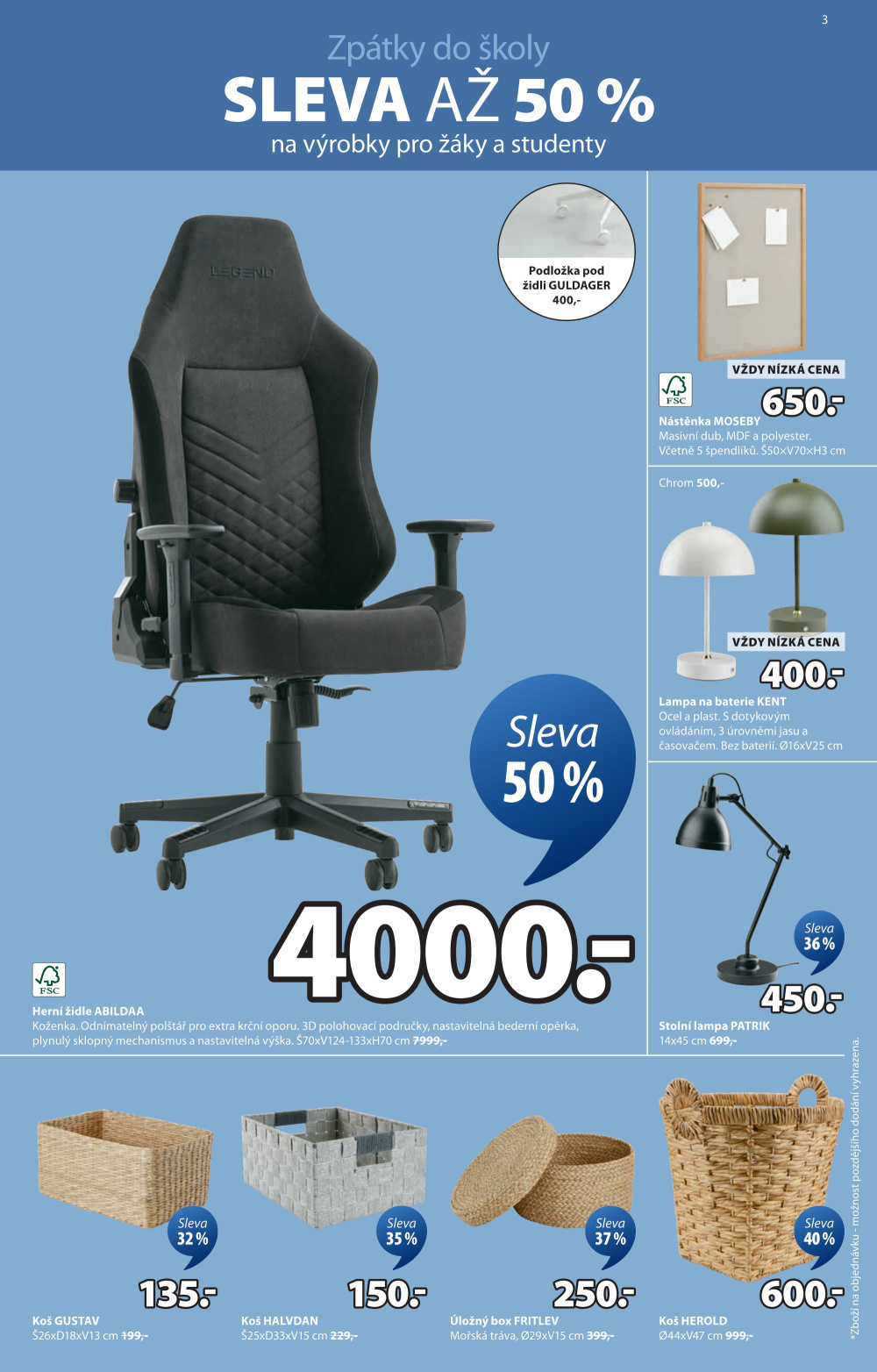 Leták Jysk leták - Skvělá nabídka pro domácnost - strana 4