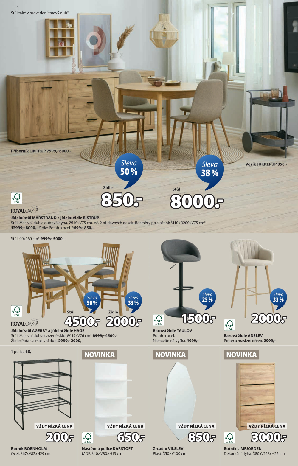 Leták Jysk leták - Skvělá nabídka pro domácnost - strana 5