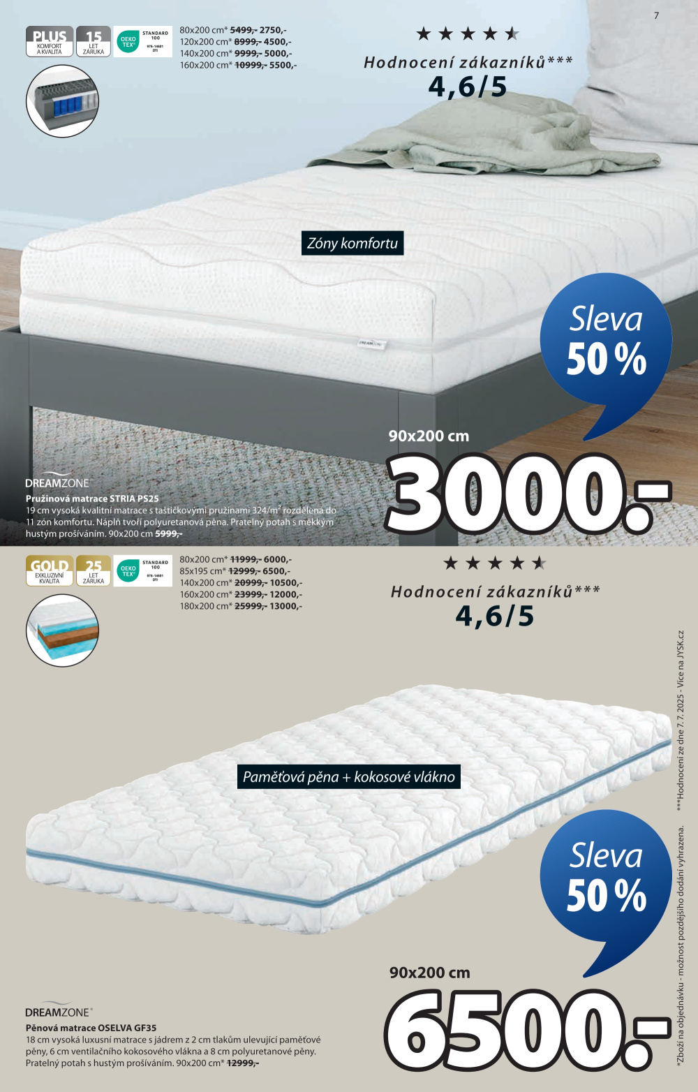 Leták Jysk leták - Skvělá nabídka pro domácnost - strana 8