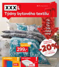 Akční leták XXXLutz  - Týdny bytového textilu