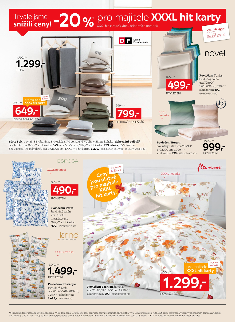 Leták XXXLutz leták - Týdny bytového textilu - strana 2