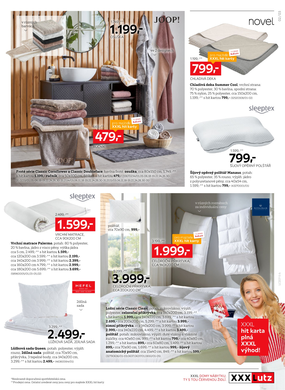 Leták XXXLutz leták - Týdny bytového textilu - strana 3