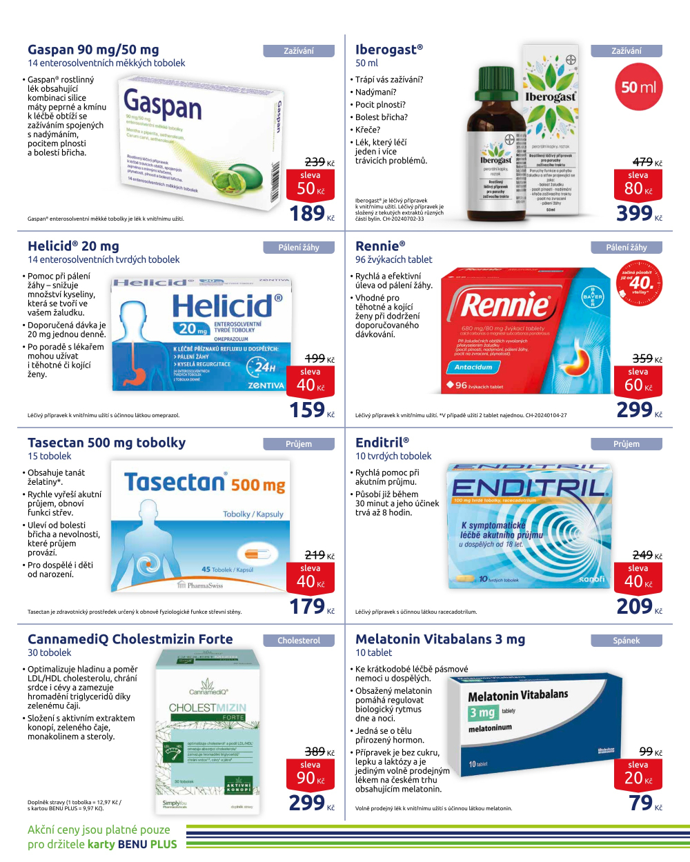 Leták BENU Lékárna leták - strana 13