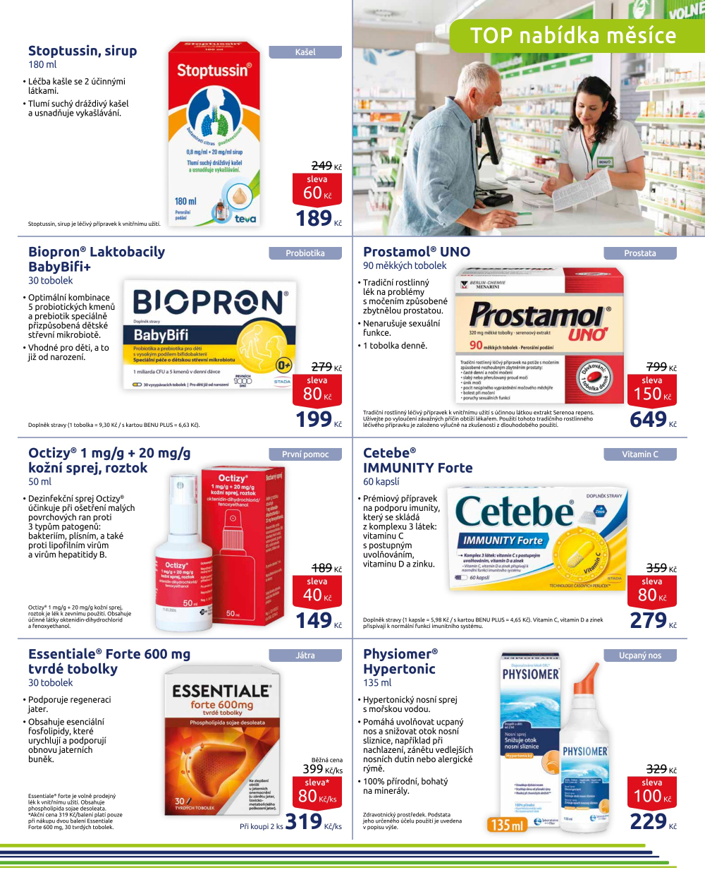 Leták BENU Lékárna leták - strana 3