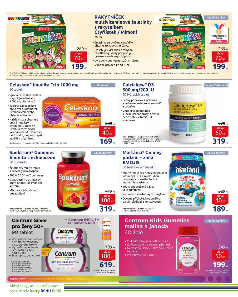 Leták BENU Lékárna leták - strana 6
