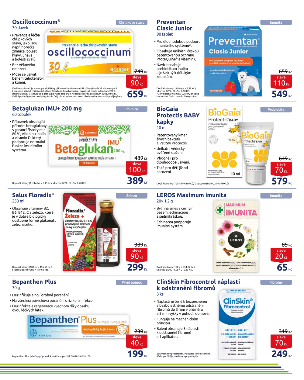 Leták BENU Lékárna leták - strana 7