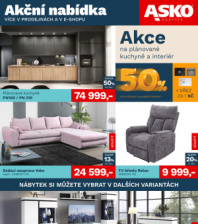 Akční leták ASKO nábytek  - Akční nabídka