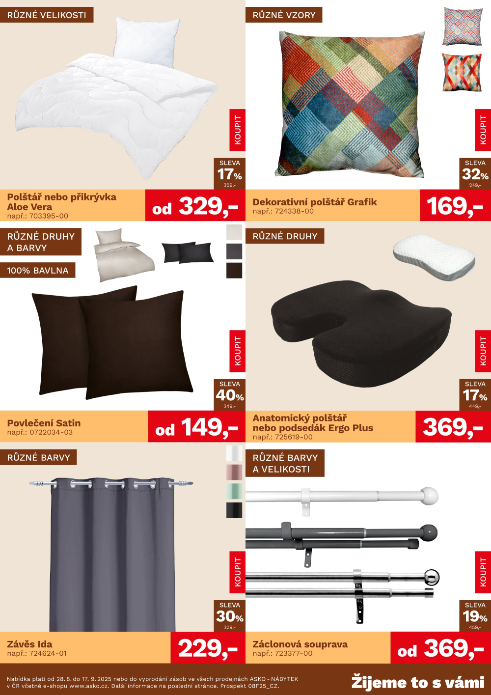 Leták ASKO nábytek leták - Bytové doplňky - strana 3