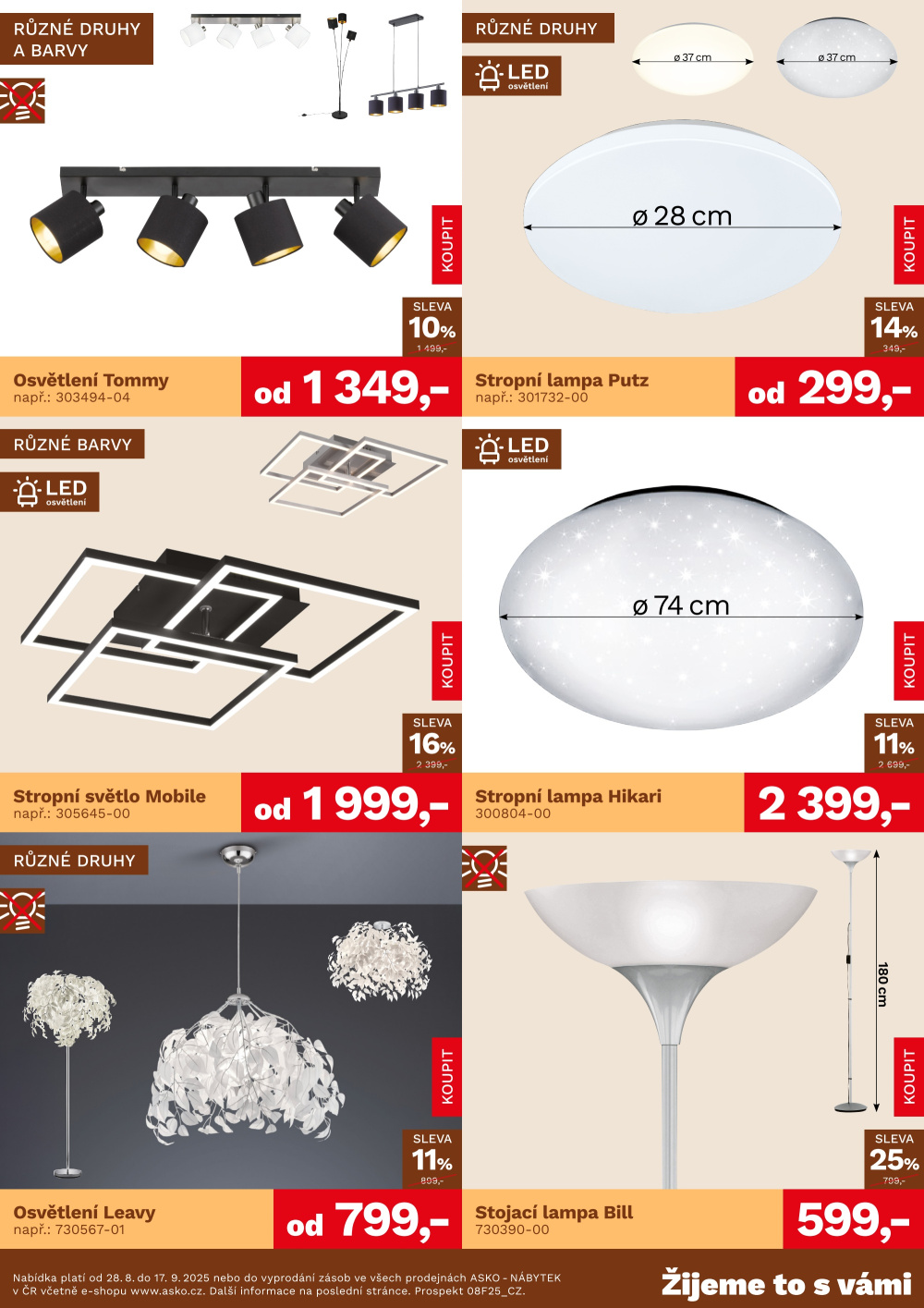 Leták ASKO nábytek leták - Bytové doplňky - strana 4