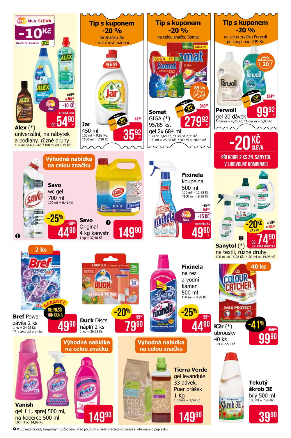 Leták Teta drogerie leták - strana 16