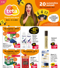 Akční leták Teta drogerie 